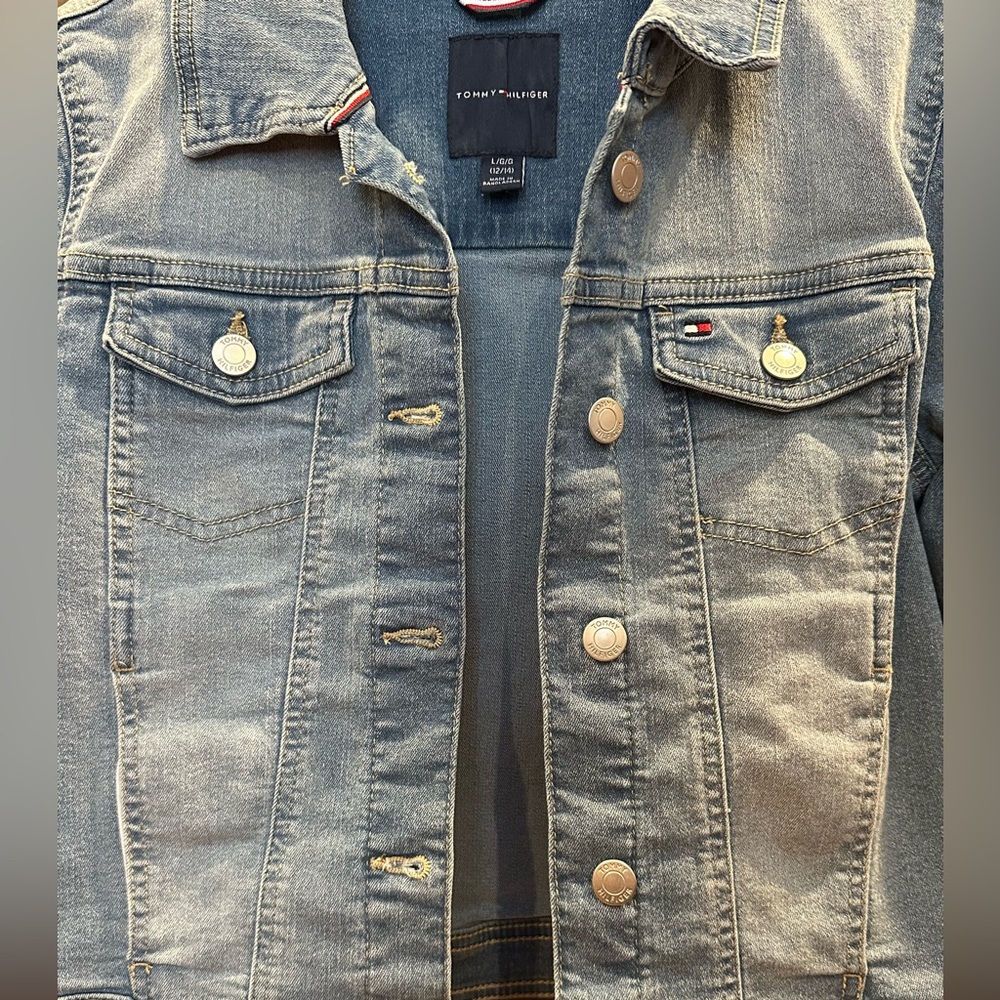 Tommy Hilfiger Light Blue Jean Jacket - Picture 3 of 7
